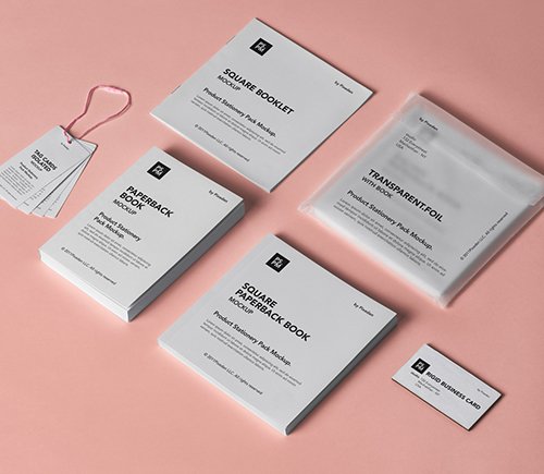 Product Stationery Pack Mockup