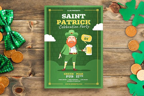 Saint Patrick's Day Flyer Template