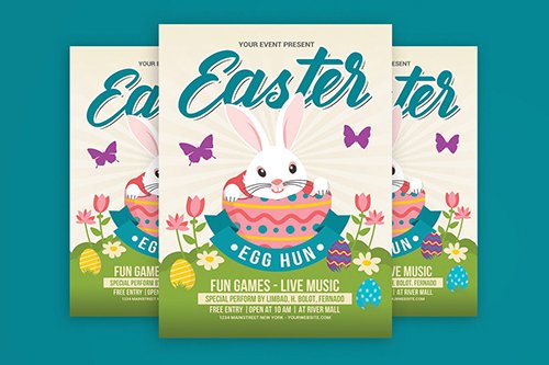 Easter Egg Hunt Flyer