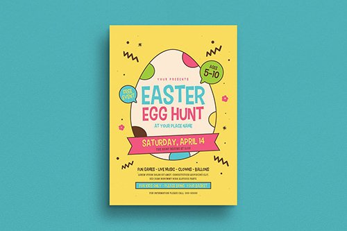 Easter Egg Hunt Flyer