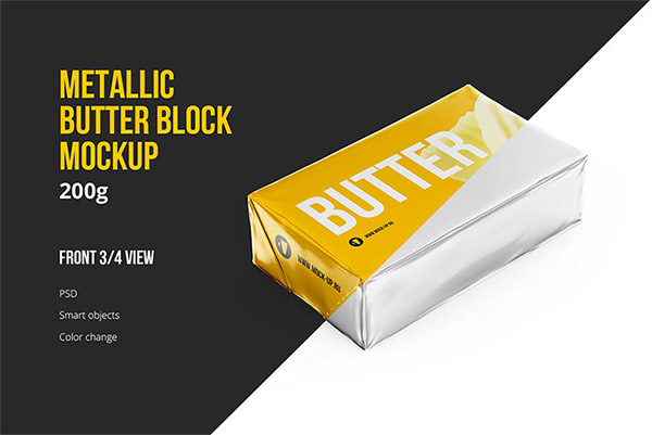 Butter 200g Mockup 3563860