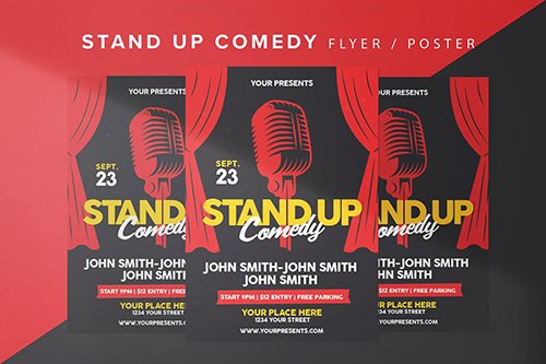 Stand up Comedy Flyer