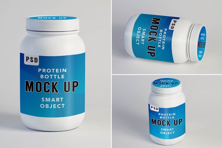 Protein Shake Mock Up