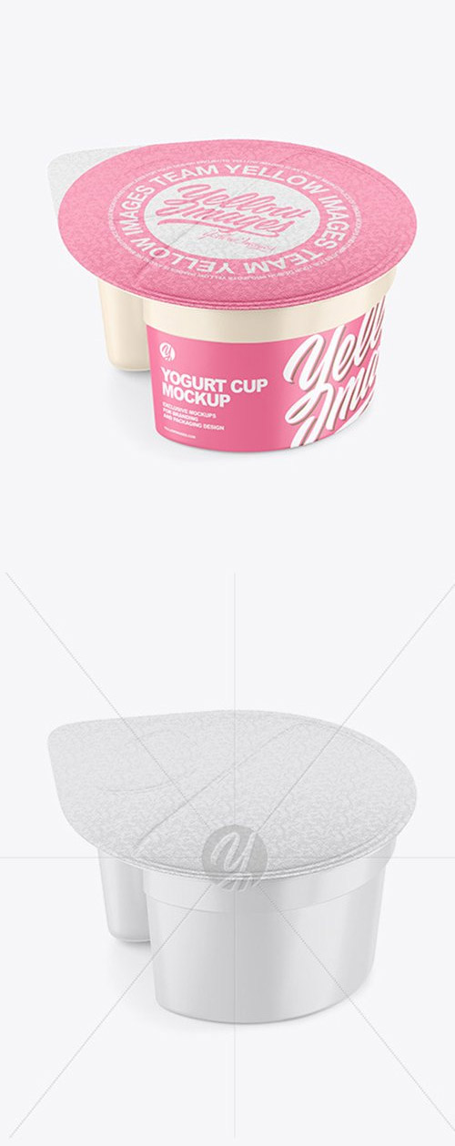 Yogurt Cup Mockup 55058