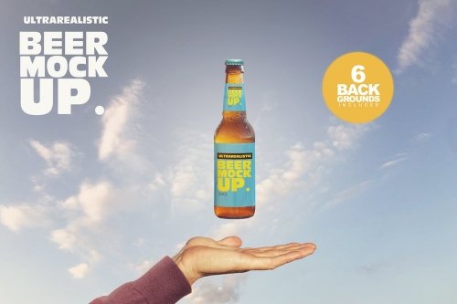 Magic Beer Mockup