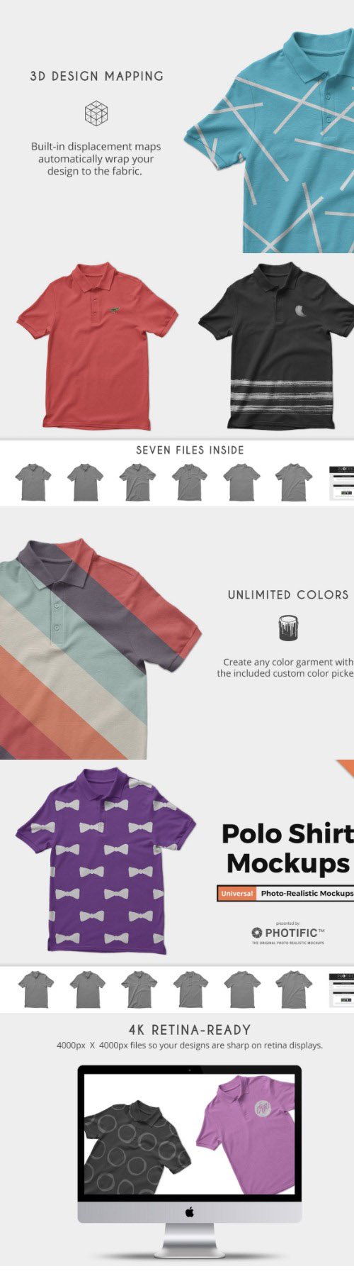 Polo Shirt Mockups