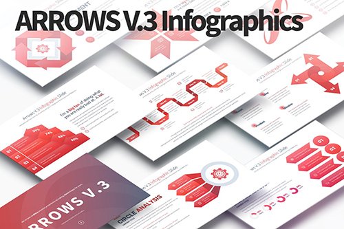 ARROWS V.3 - PowerPoint Infographics Slides
