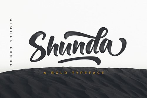 Shunda Typeface