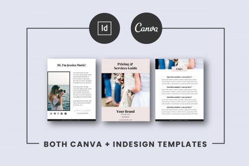 Photographers Pricing Guide Template