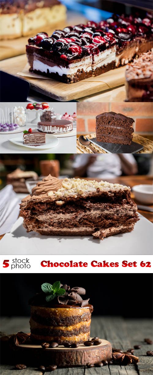 Photos - Chocolate Cakes Set 62