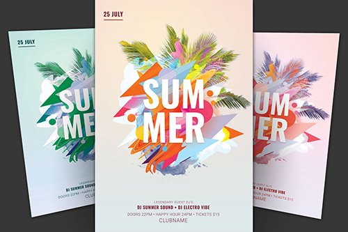 Summer Flyer PSD