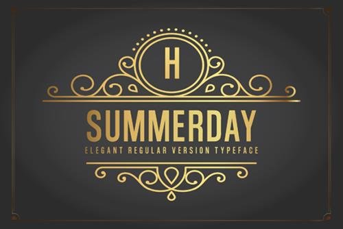 Summerday Font
