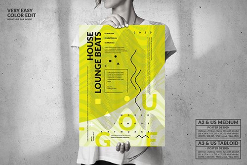 Electronic Music Festival - Big Poster Design