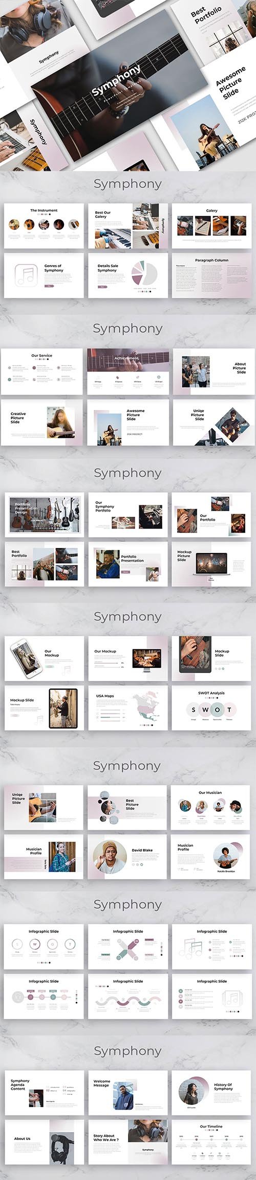 Symphony – Creative Business Powerpoint, Keynote and Google Slides Templates