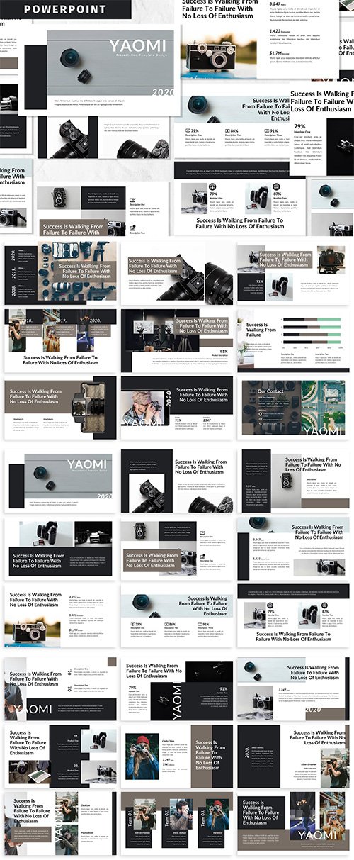 Yaomi - Photography Powerpoint Template