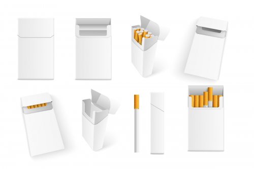 Realistic Cigarette Mockup