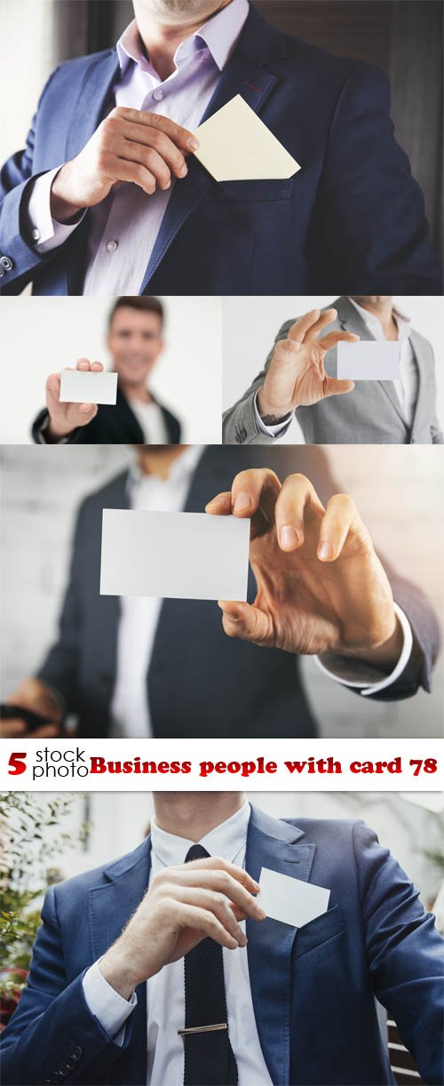 Photos - Business people with card 78
