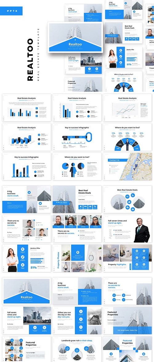 Realtoo Real Estate PowerPoint Template