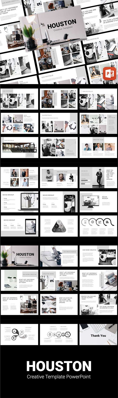 Houston - Creative Powerpoint Template