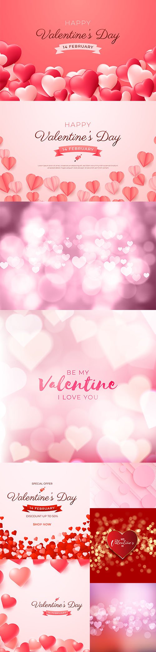 Valentines Day Premium Illustrations Vector Set