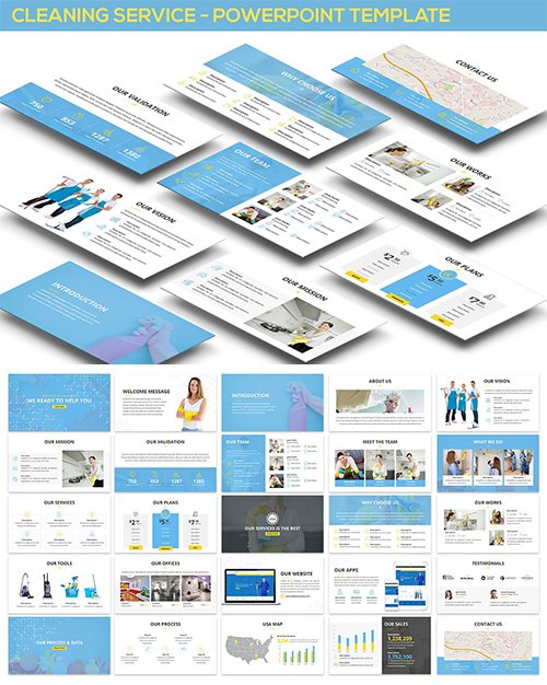 Cleaning Service - Powerpoint Template