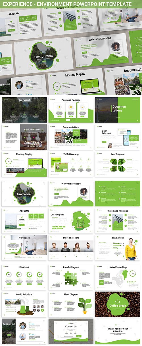 Experience - Environment Powerpoint Template