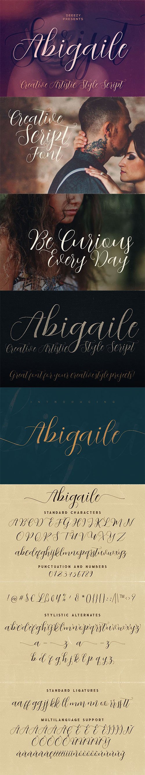 Abigaile Script Font 3529011