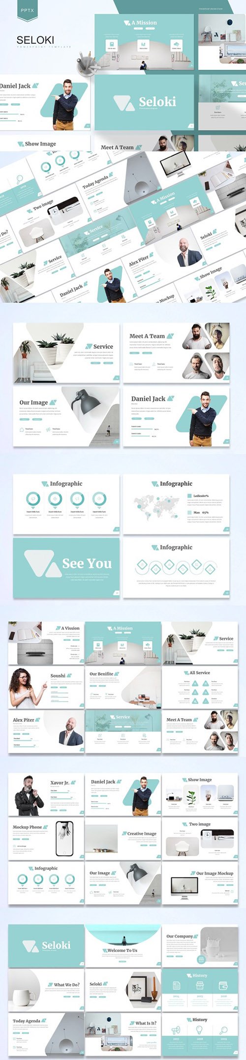 Seloki - Powerpoint Template