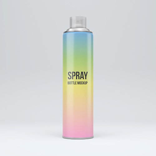 Spray Bottle Mock up