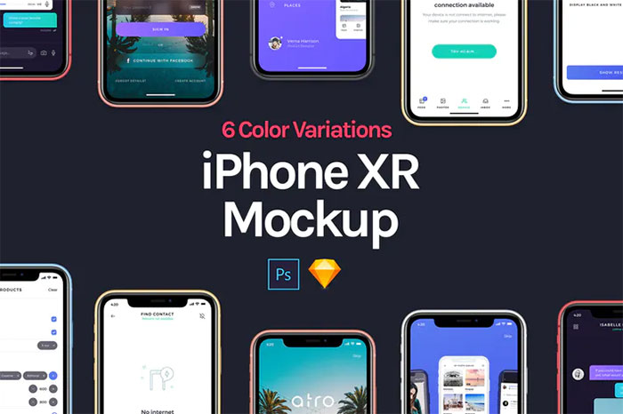 iPhone XR Mockup