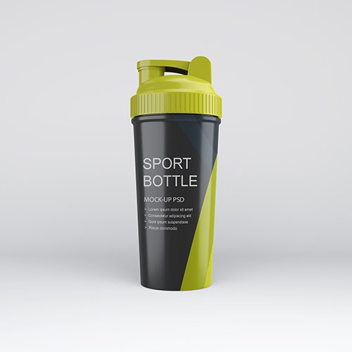 Sports Bottle PSD Mockup