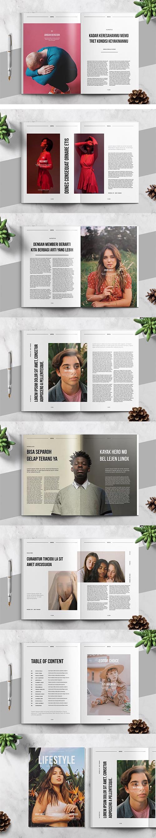 LIFESTYLE - Magazine Template INDD