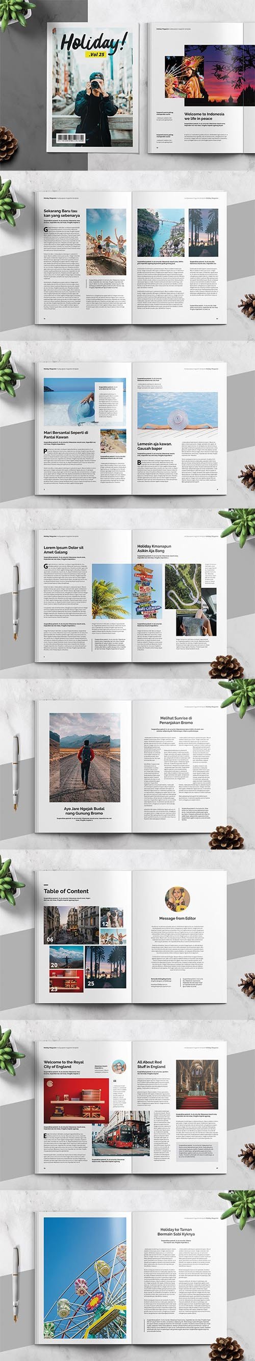 HOLIDAY - Magazine Template INDD