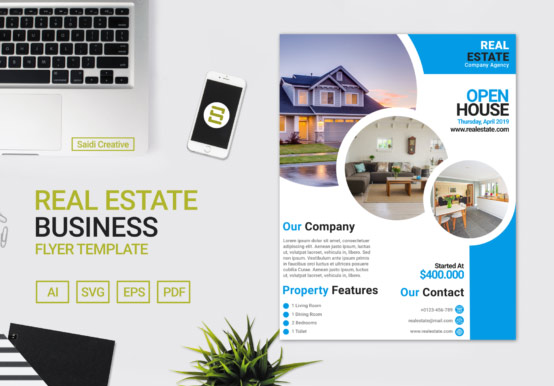 Real Estate Business Flyer Template 780711