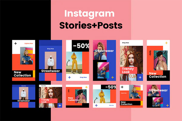 Instagram Posts + Stories