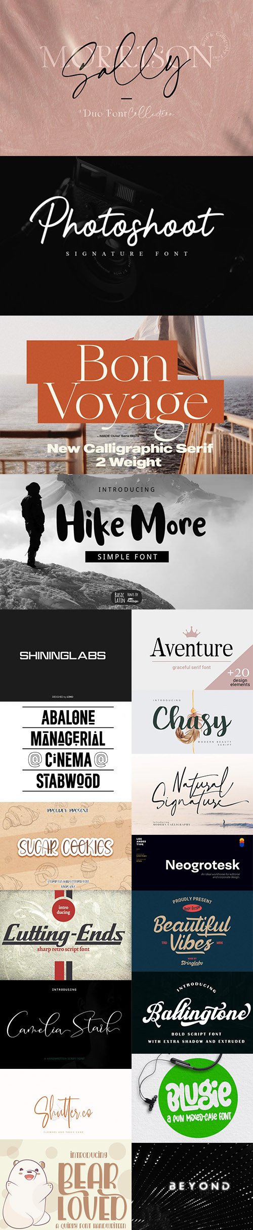 19 Fresh Modern Script Fonts