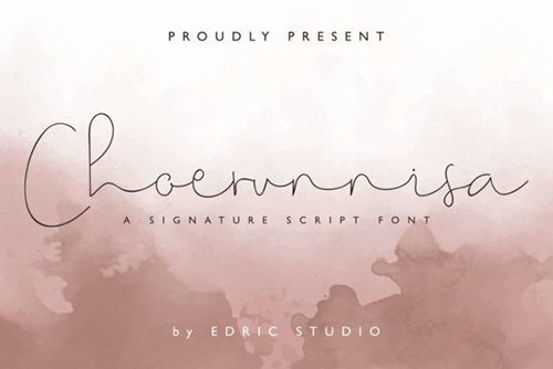 Choerunnisa Font