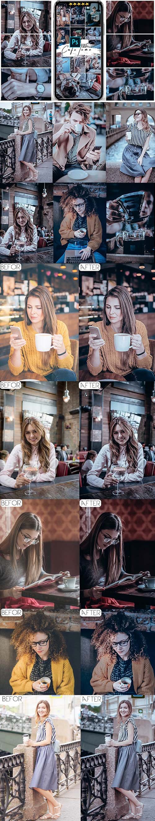 Cafe Mood Photoshop Actions 25596485