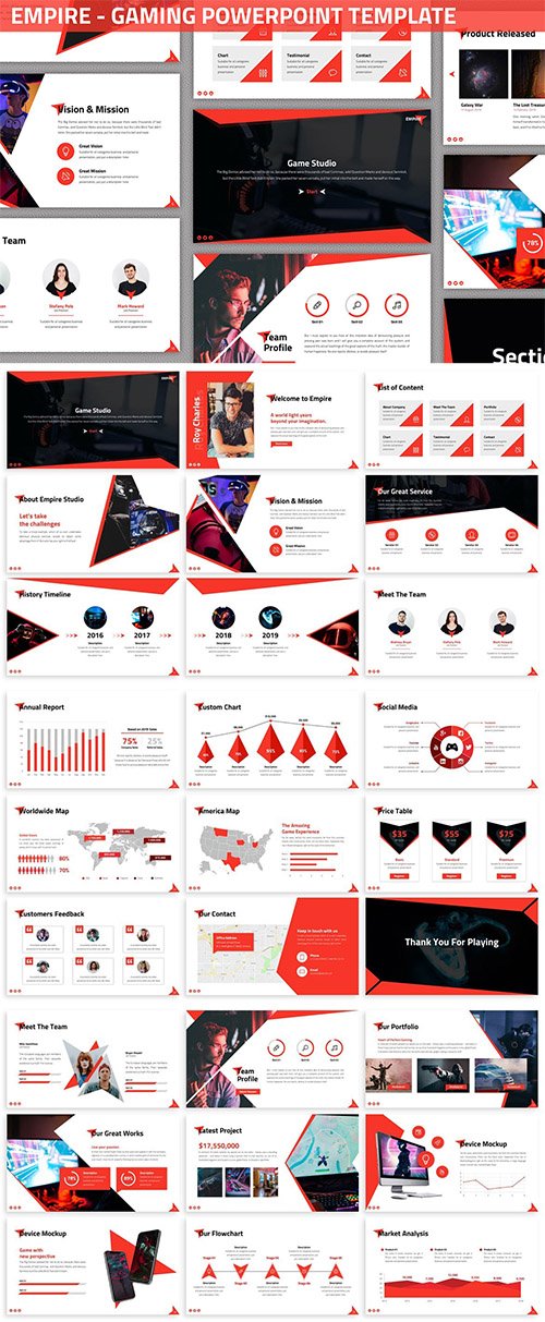 Empire - Gaming Powerpoint Template