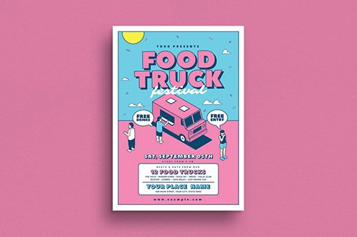 Food Truck Event Flyer