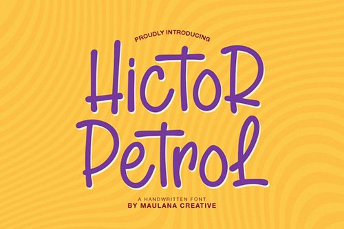 Hictor Petrol Font