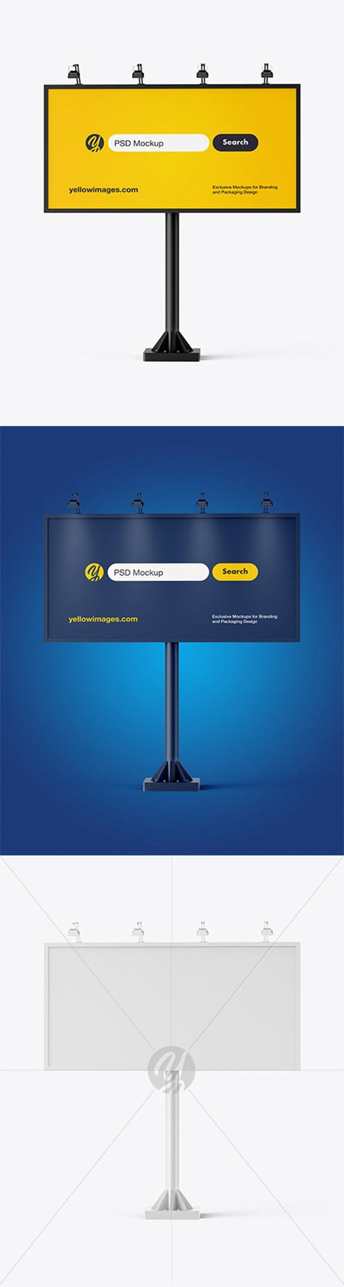 6x3 Billboard Mockup 37225