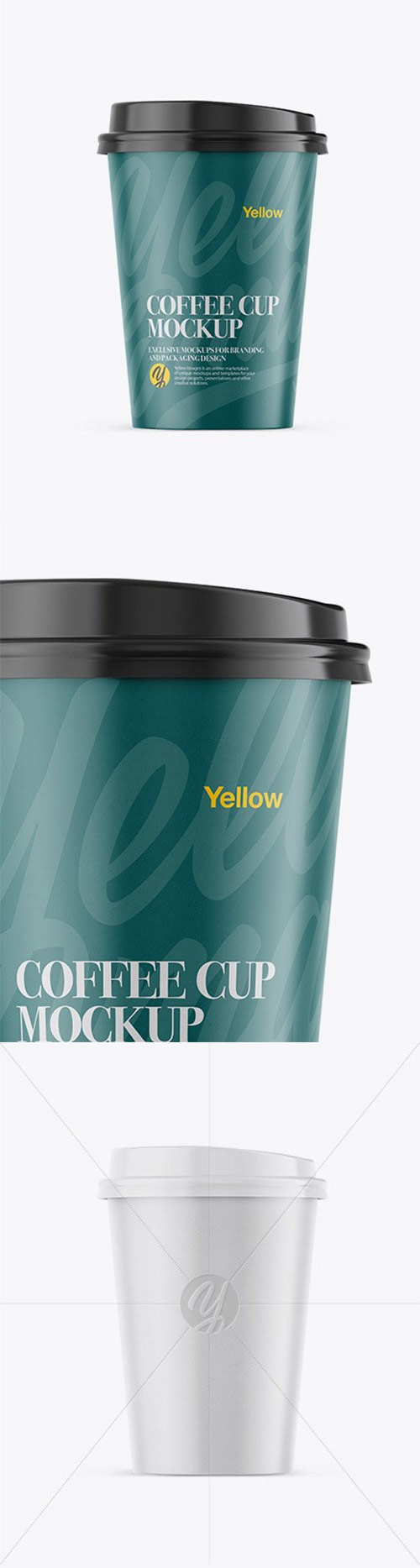 Coffee Cup Mockup - Front View 27578