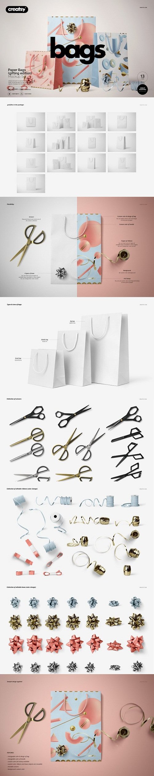 Paper Bags Mockup (gifting edition)