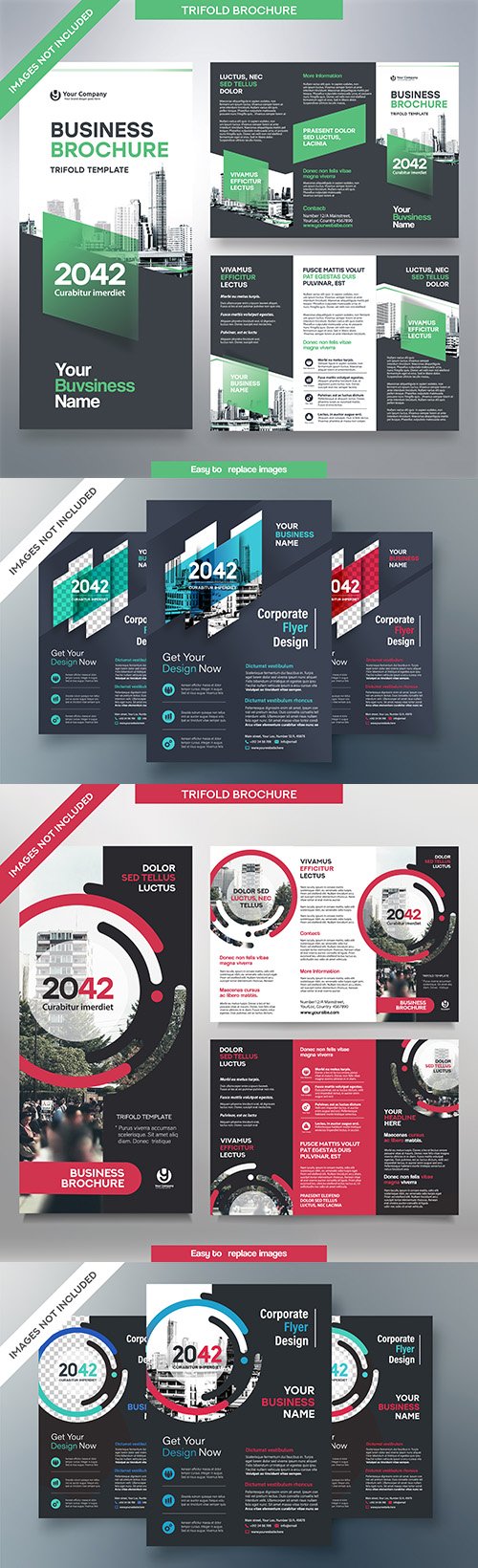 Business flyer and brochures brand design template