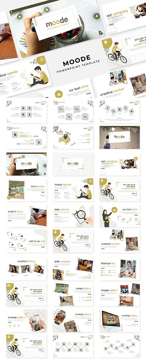 Moode - PowerPoint, Keynote and Google Slides Template