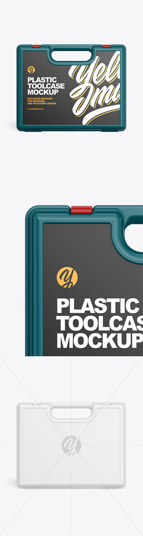 Plastic Tool Box Mockup 55381