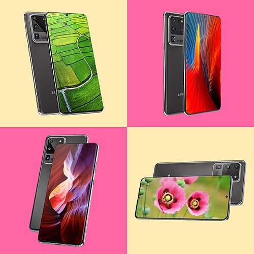 Samsung Galaxy S20 Ultra Device Mockup 03