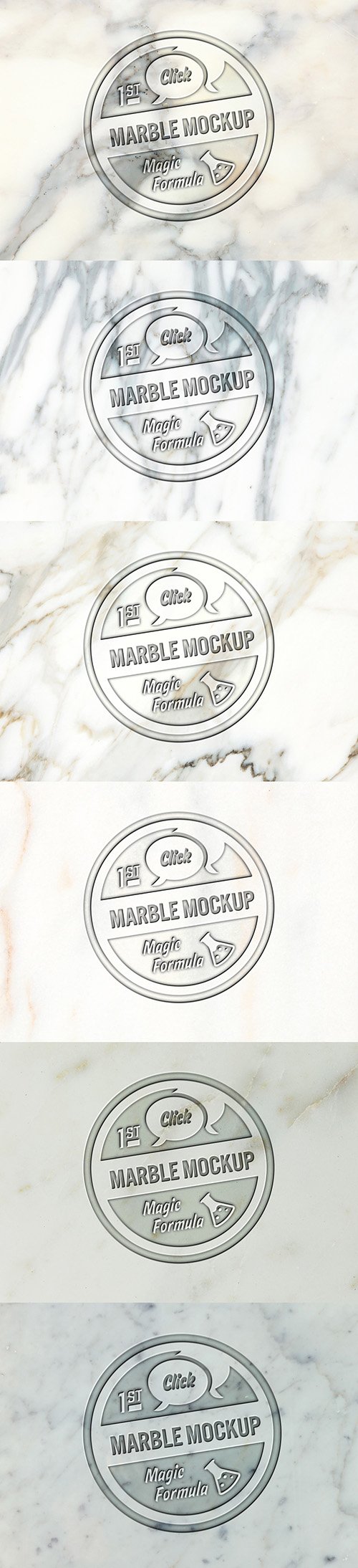 Marble Logo Mockup 215878038