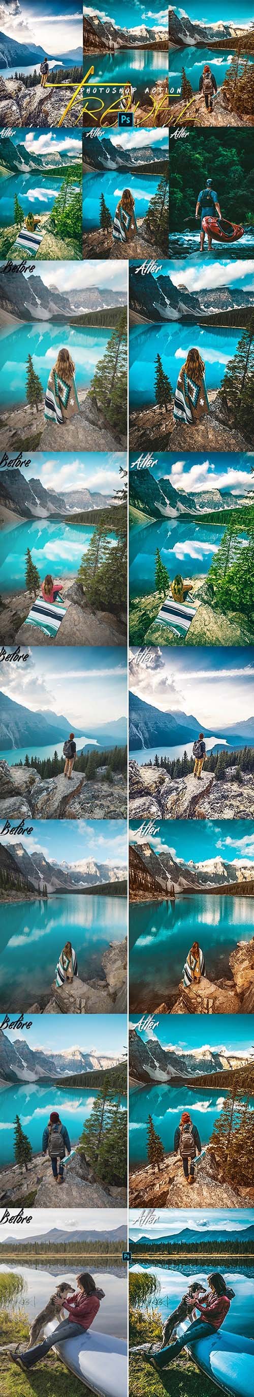 Travels Photoshop Actions 25147175